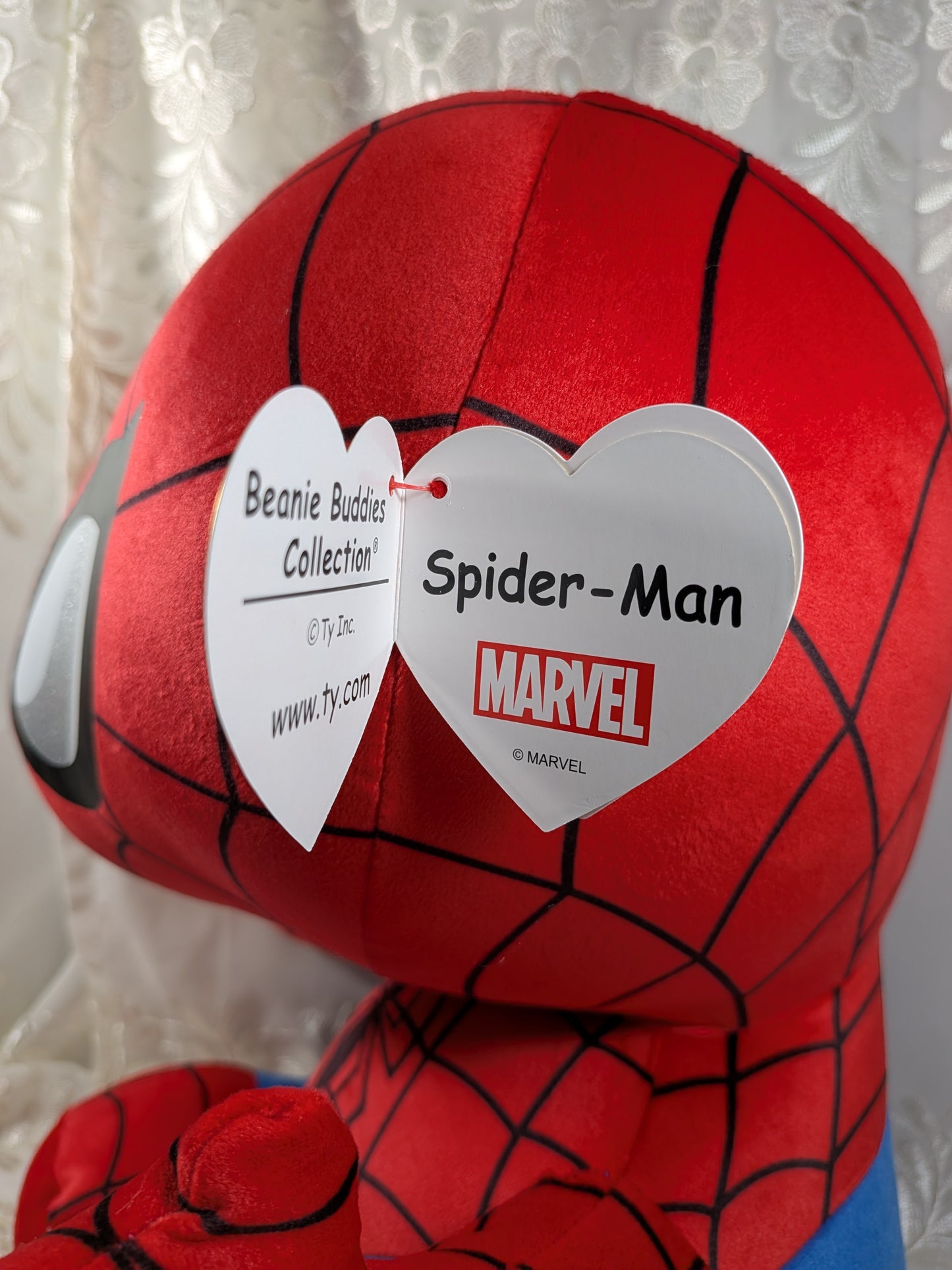 Ty Beanie Buddy - Spider-Man from marvel (19in) *Huge*