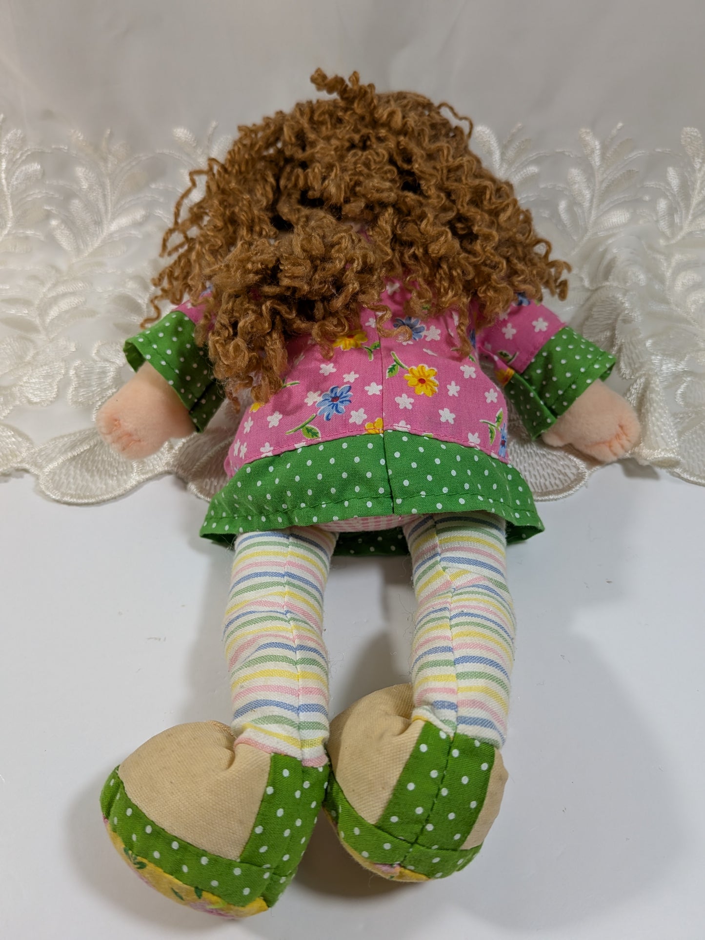 Ty Beanie Boppers - Huggable Holly The Girl Doll (12 in)
