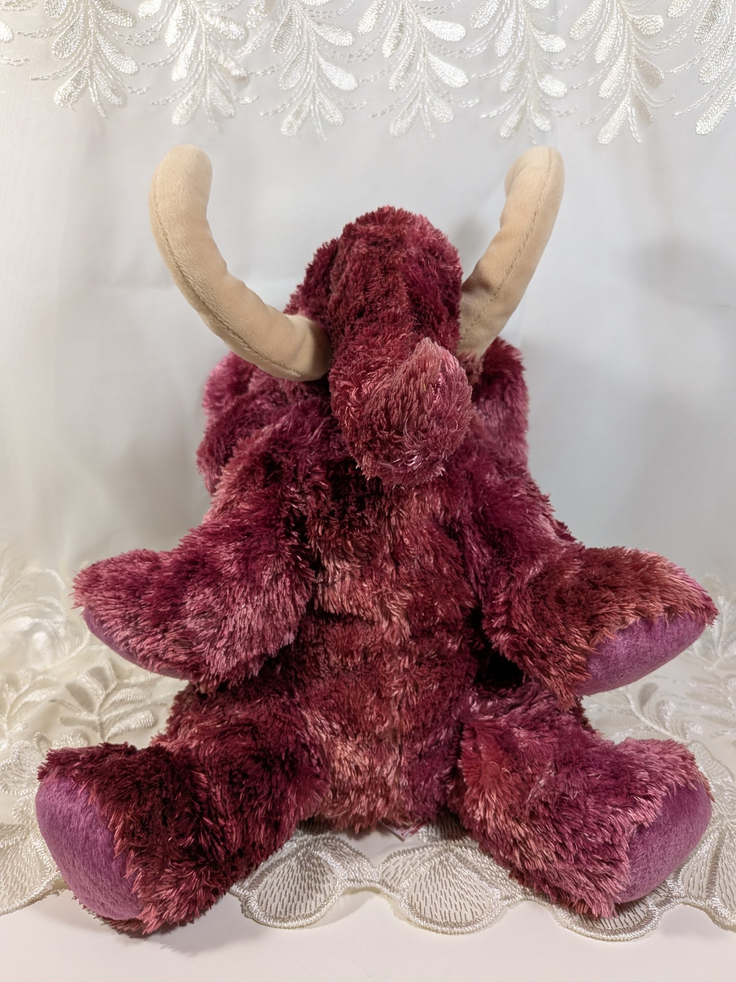 Ty Beanie Buddy - Colosso The Red Woolly Mammoth (12in) No Tag