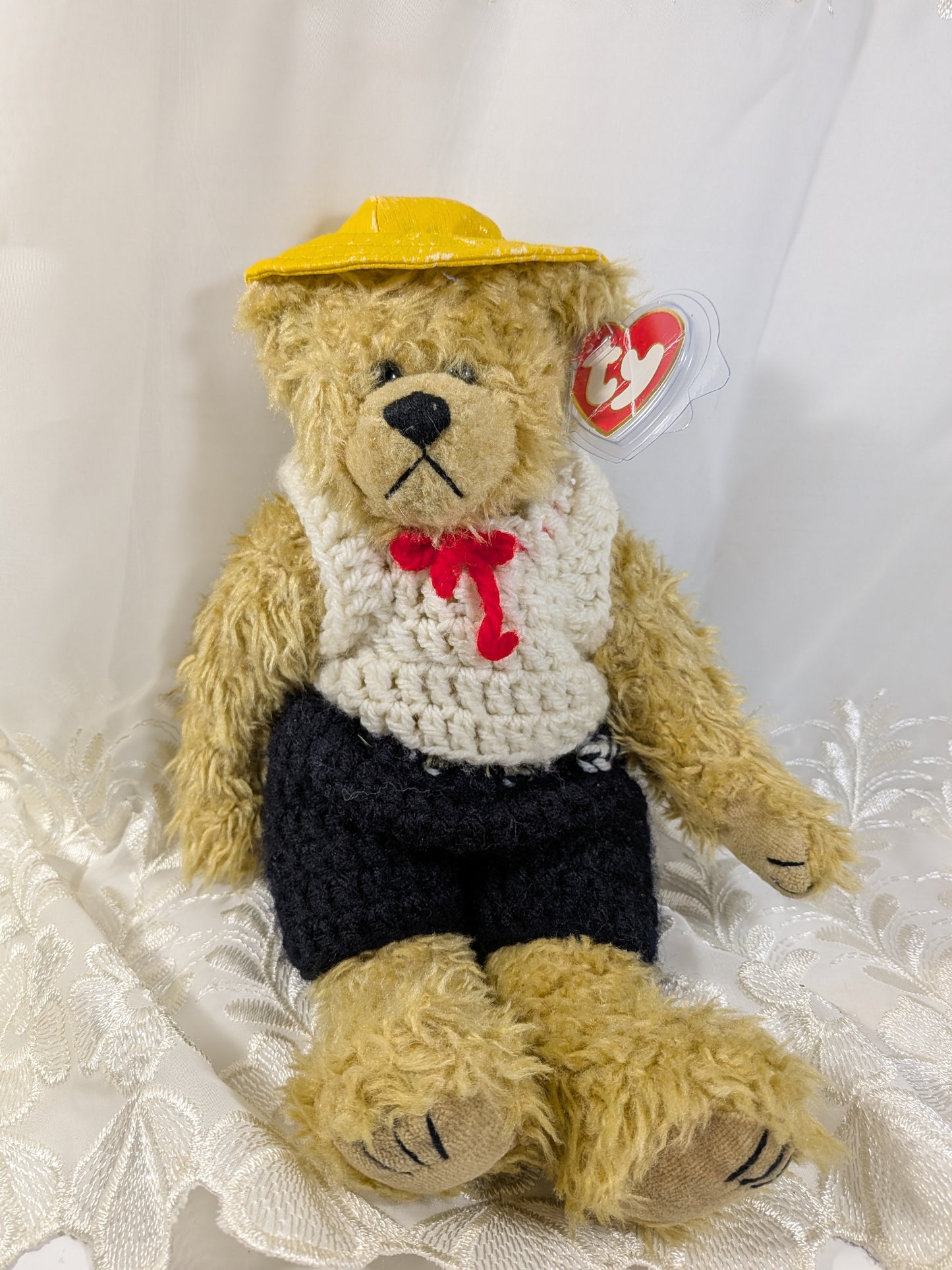 Ty Attic Treasure Collection - Gordon The Bear (12 in) Creased Tag