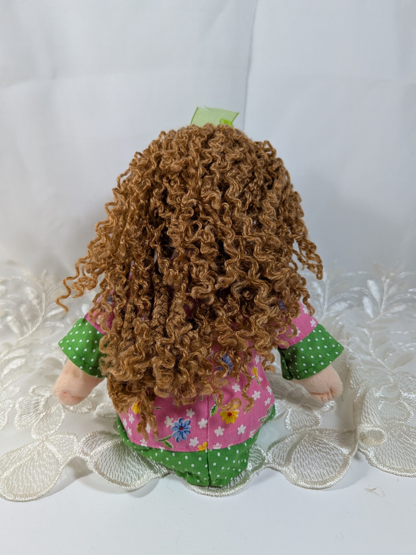 Ty Beanie Boppers - Huggable Holly The Girl Doll (12 in)