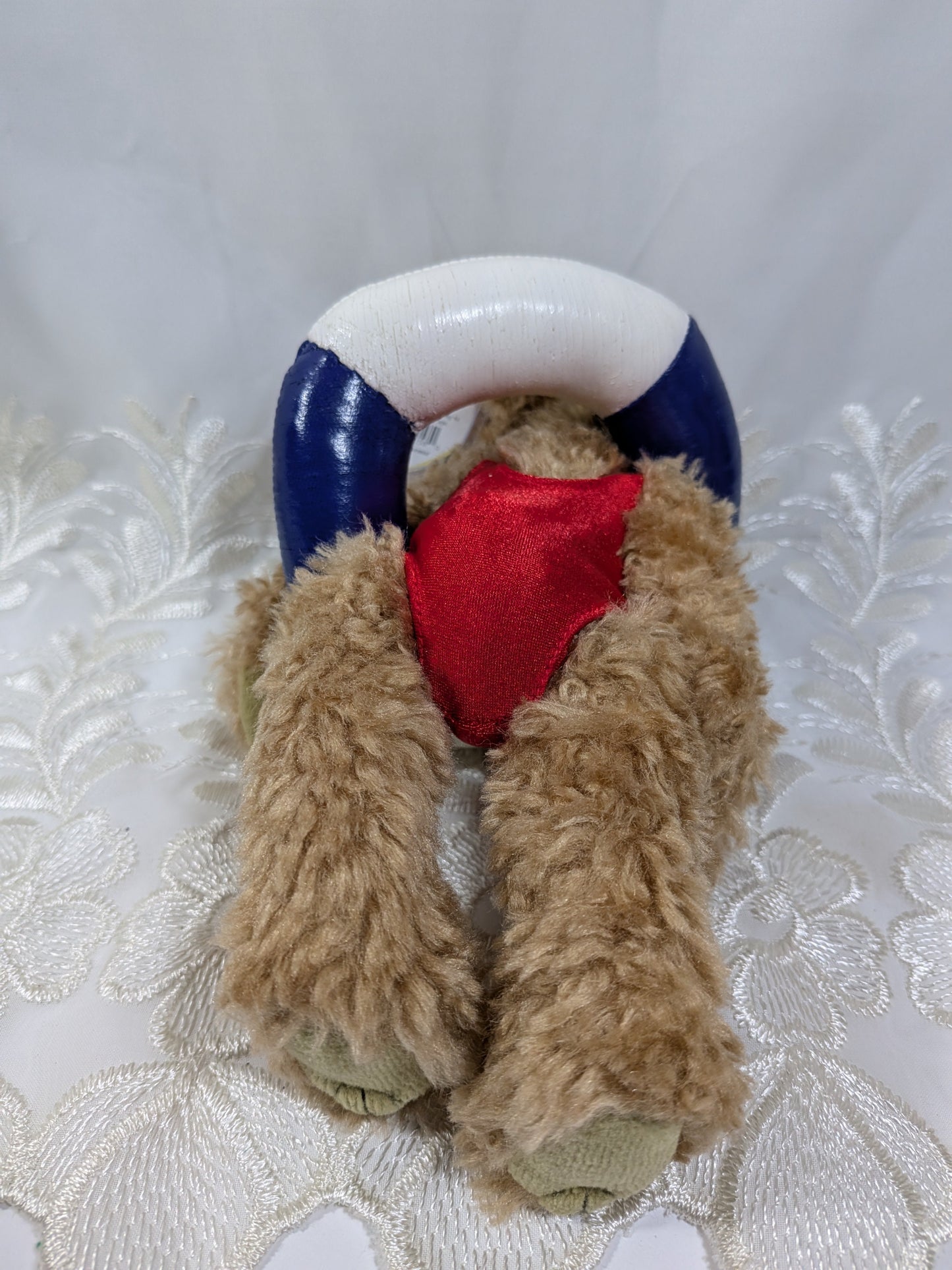 Ty Attic Treasure Collection - Allura The Swimming Bear (8in) - Vintage Beanies Canada