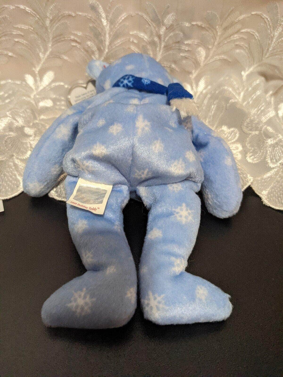Ty Beanie Baby - 1999 Holiday Teddy The Bear (8.5in) - Vintage Beanies Canada