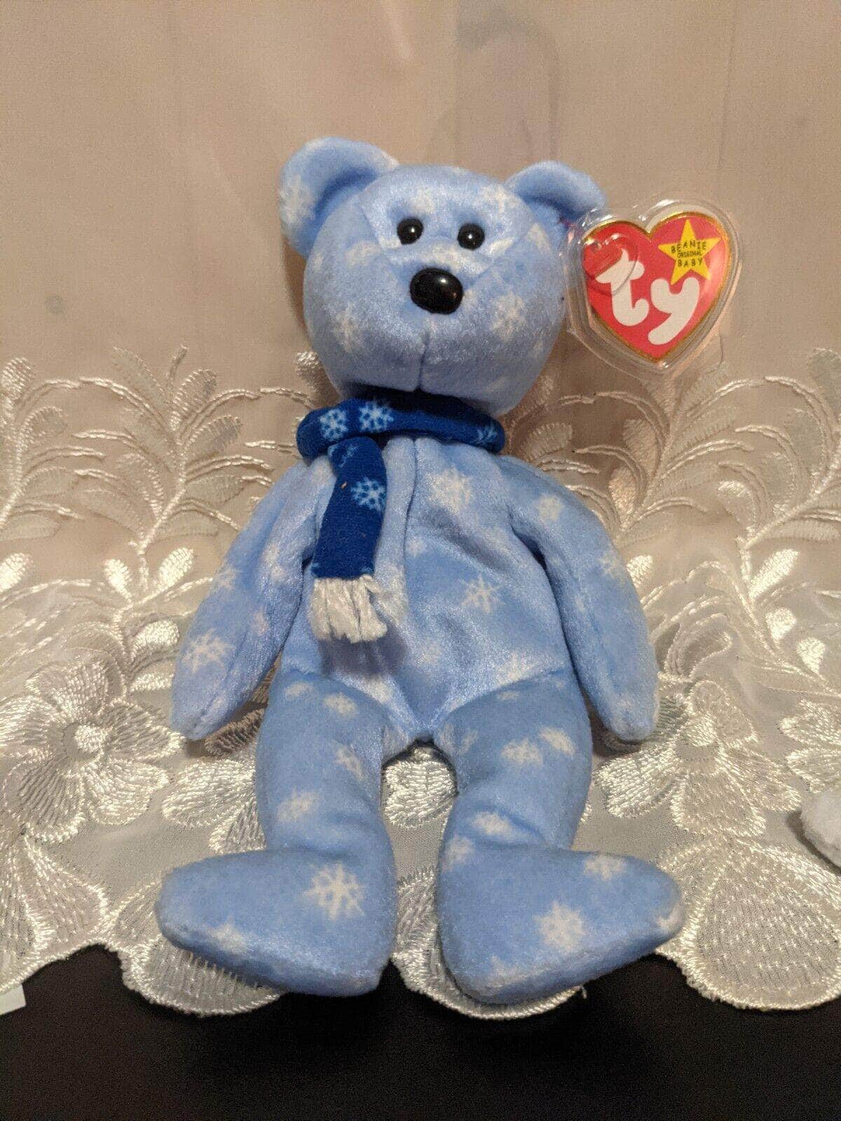 Ty Beanie Baby 1999 Holiday Teddy The Bear Vintage