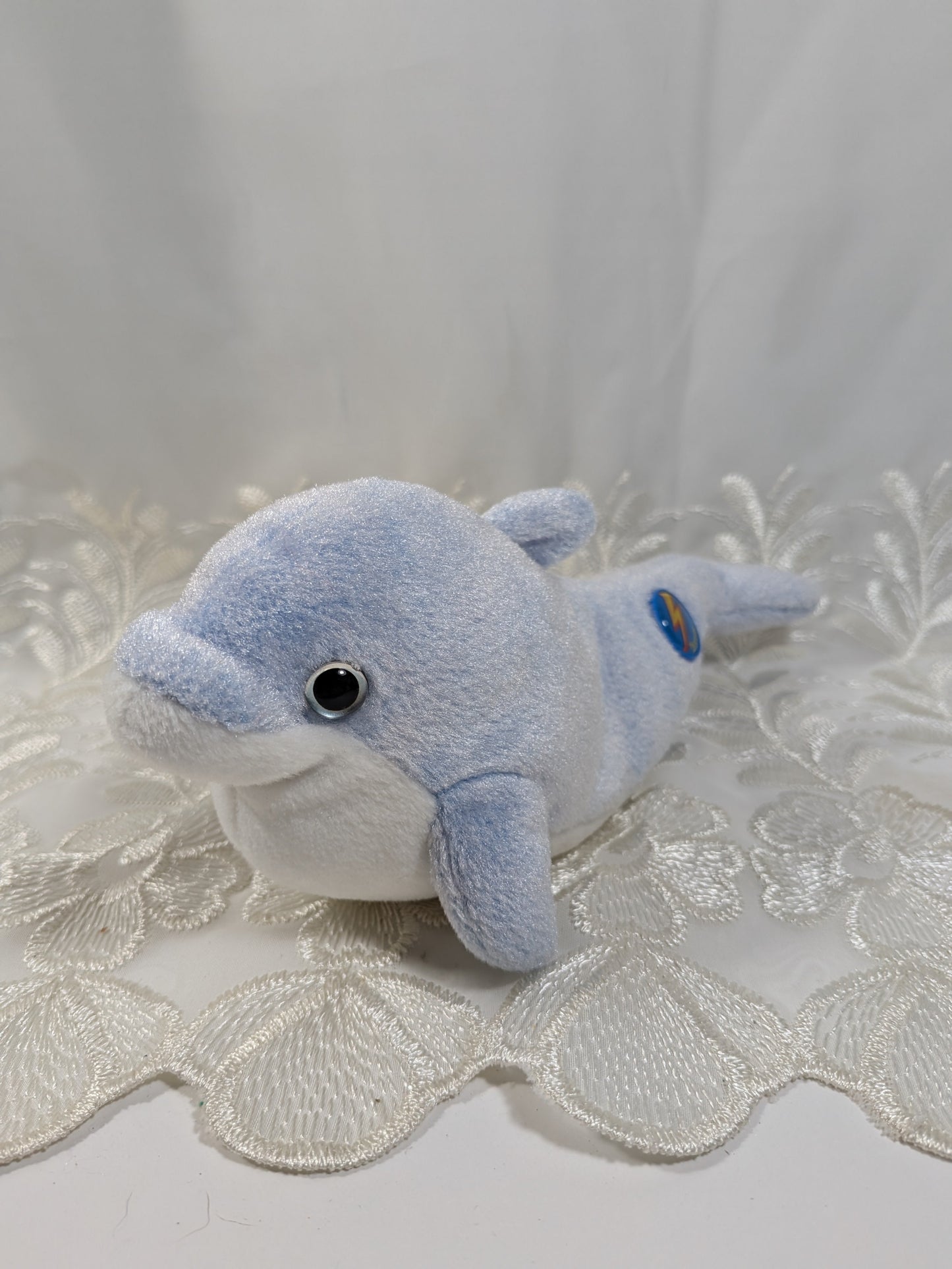 Ty Beanie Baby 2.0 - Clipper The Dolphin (8in) No tags - Vintage Beanies Canada