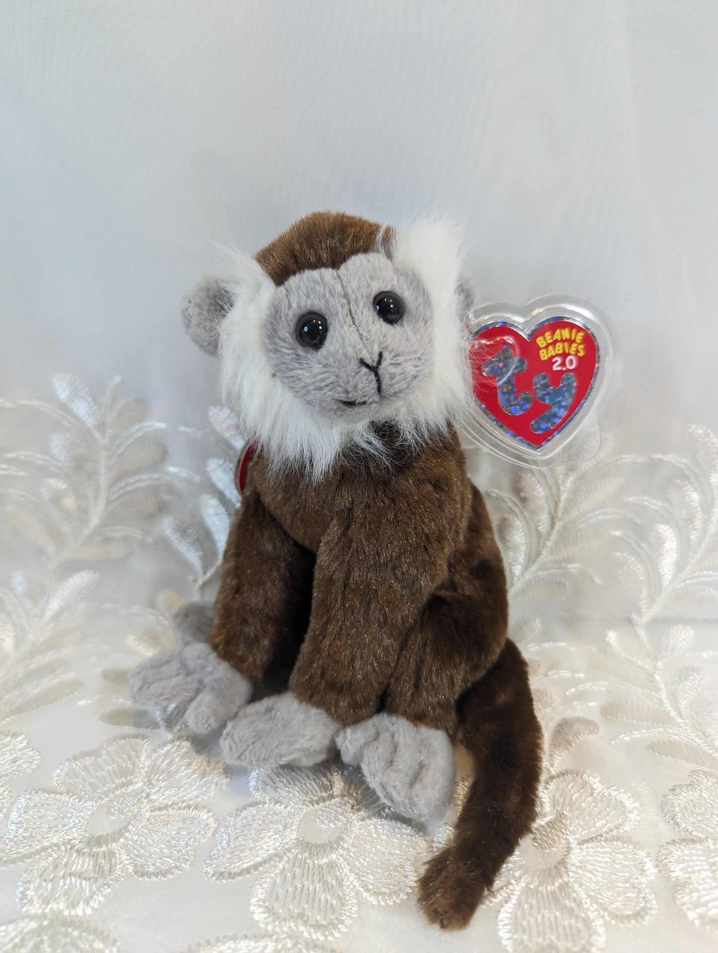 Ty Beanie Baby 2.0 - Jungle The Monkey (6in) - Vintage Beanies Canada
