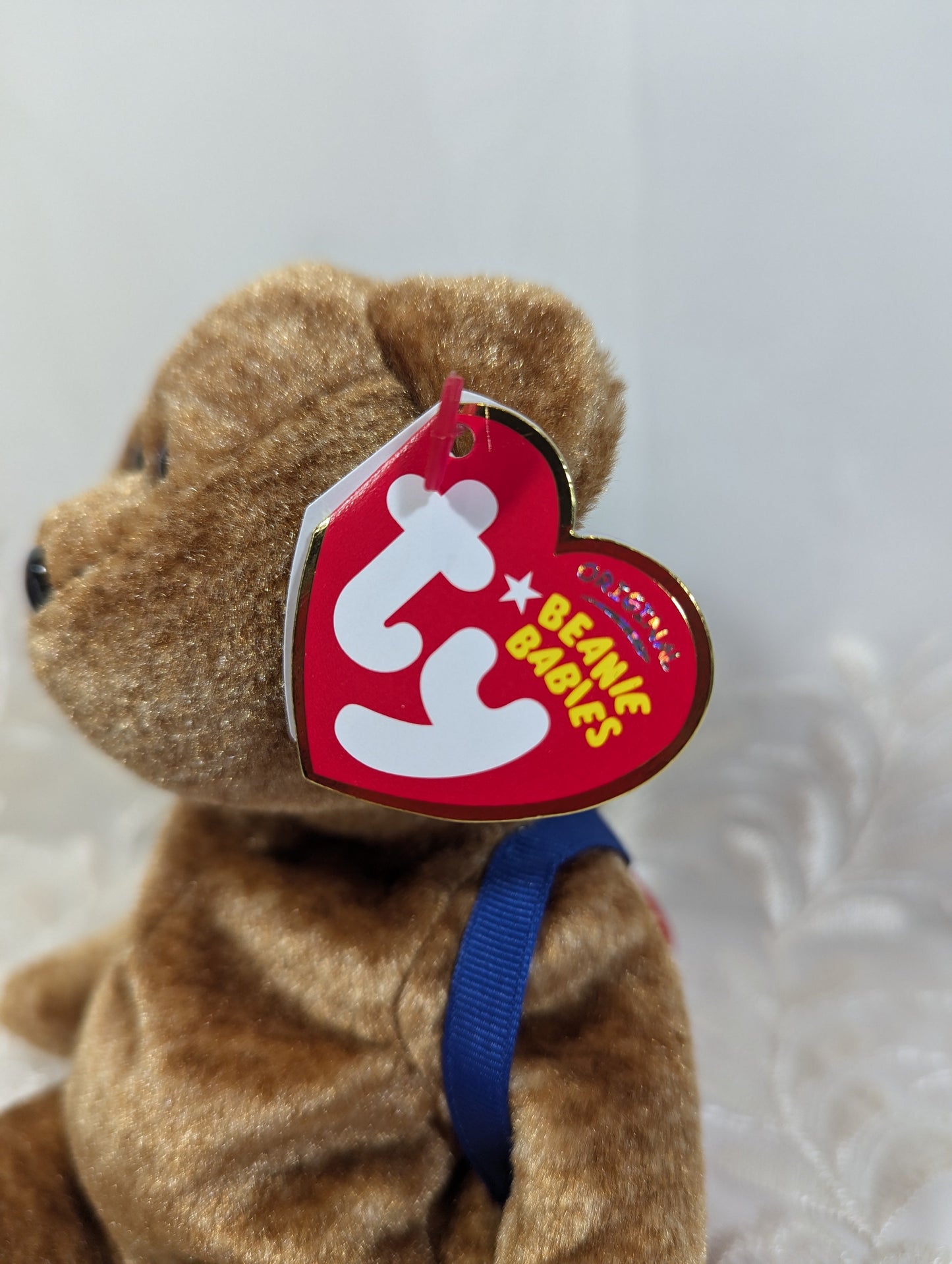 Ty Beanie Baby - ABC's The Back To School Bear (8.5 in) - Vintage Beanies Canada