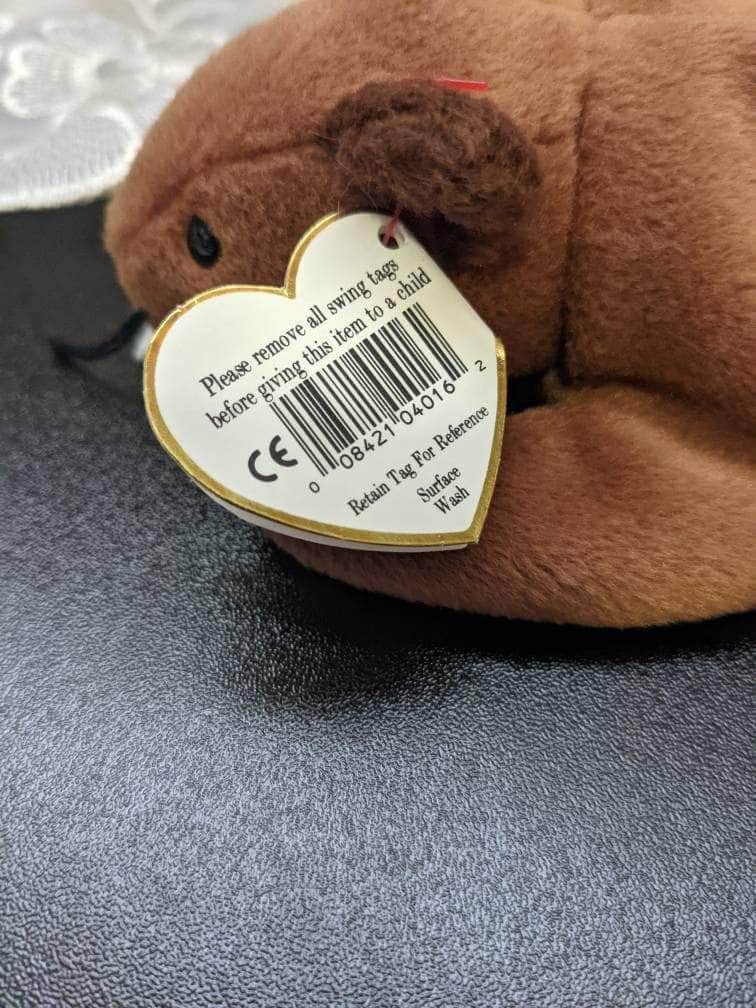 Ty Beanie Baby - Bucky The Beaver - 3 Gen Hang Tag & 2nd Gen Tush Tag.*Rare* - Vintage Beanies Canada