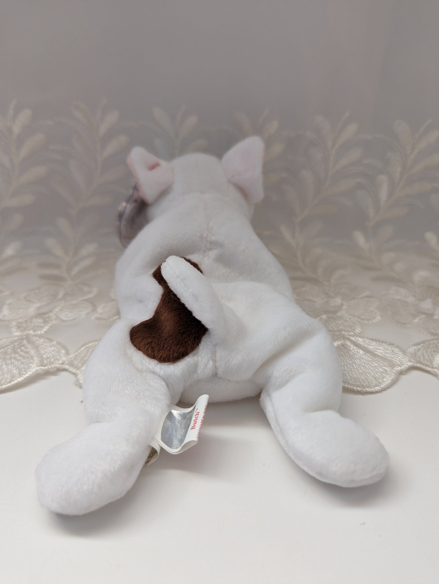 Ty Beanie Baby - Butch The Bull Terrier Dog (8in) - Vintage Beanies Canada