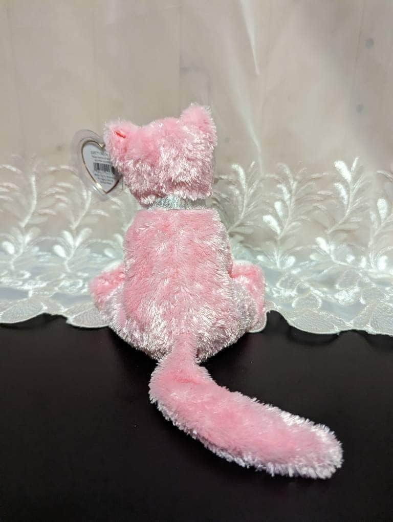 Ty Beanie Baby - Carnation The Pink Cat (6in) - Vintage Beanies Canada