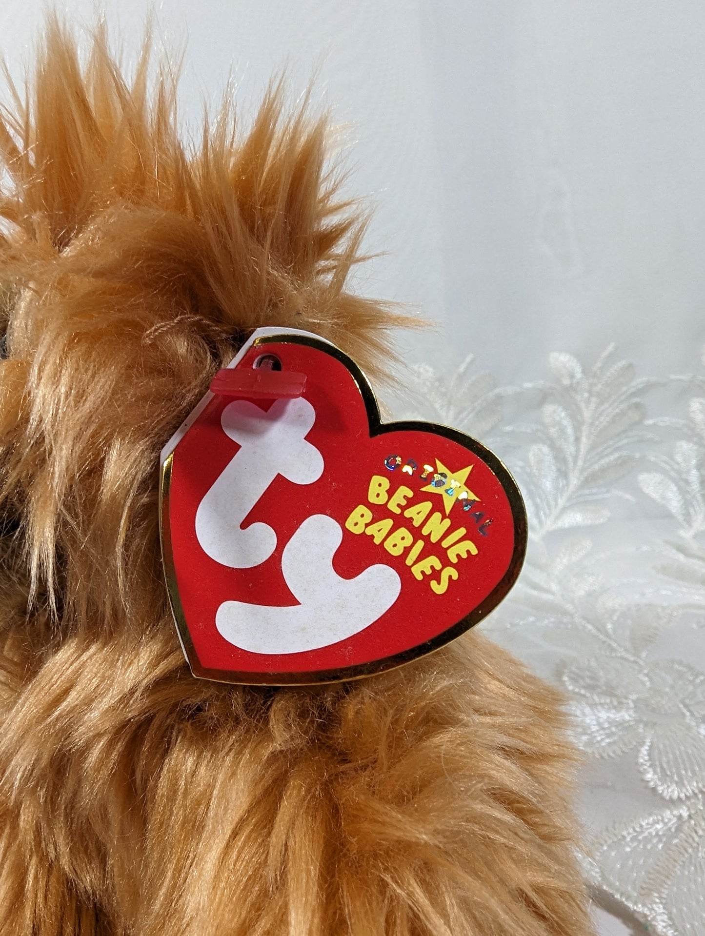 Ty Beanie Baby - Charlie The Monkey (8in) Near Mint Tag - Vintage Beanies Canada