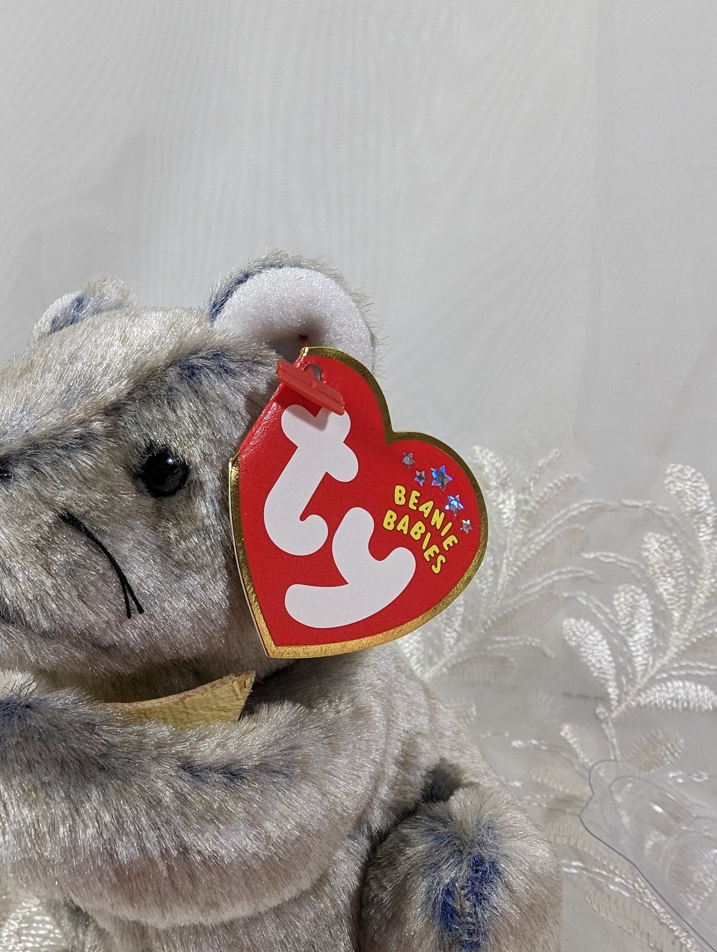 Ty Beanie Baby - Cheddar the Mouse (5.5 in) - Vintage Beanies Canada