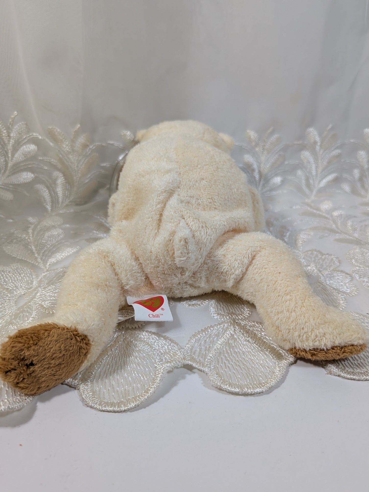 Ty Beanie Baby - Chili The Polar Bear (7.5 in) - Vintage Beanies Canada