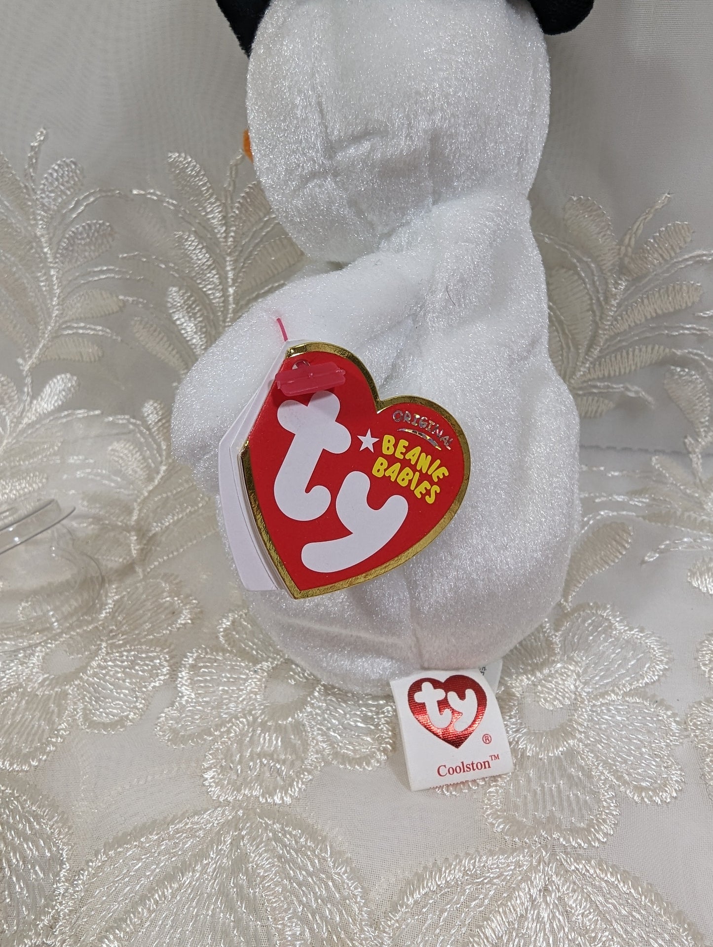 Ty Beanie Baby - Coolston The Snowman (6in) - Vintage Beanies Canada