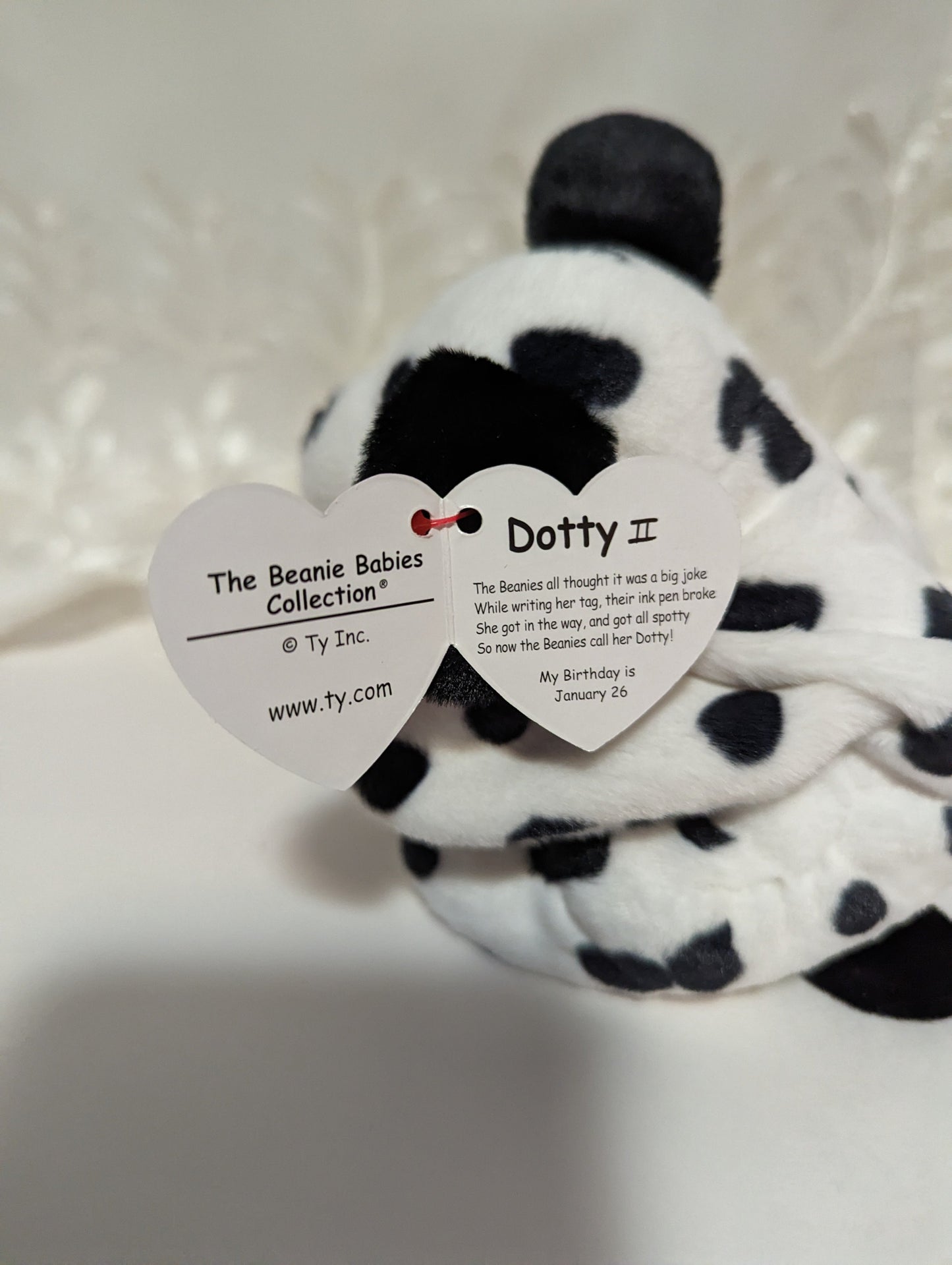 Ty Beanie Baby - Dotty II The Dalmatian (8in) 30th Anniversary - Vintage Beanies Canada