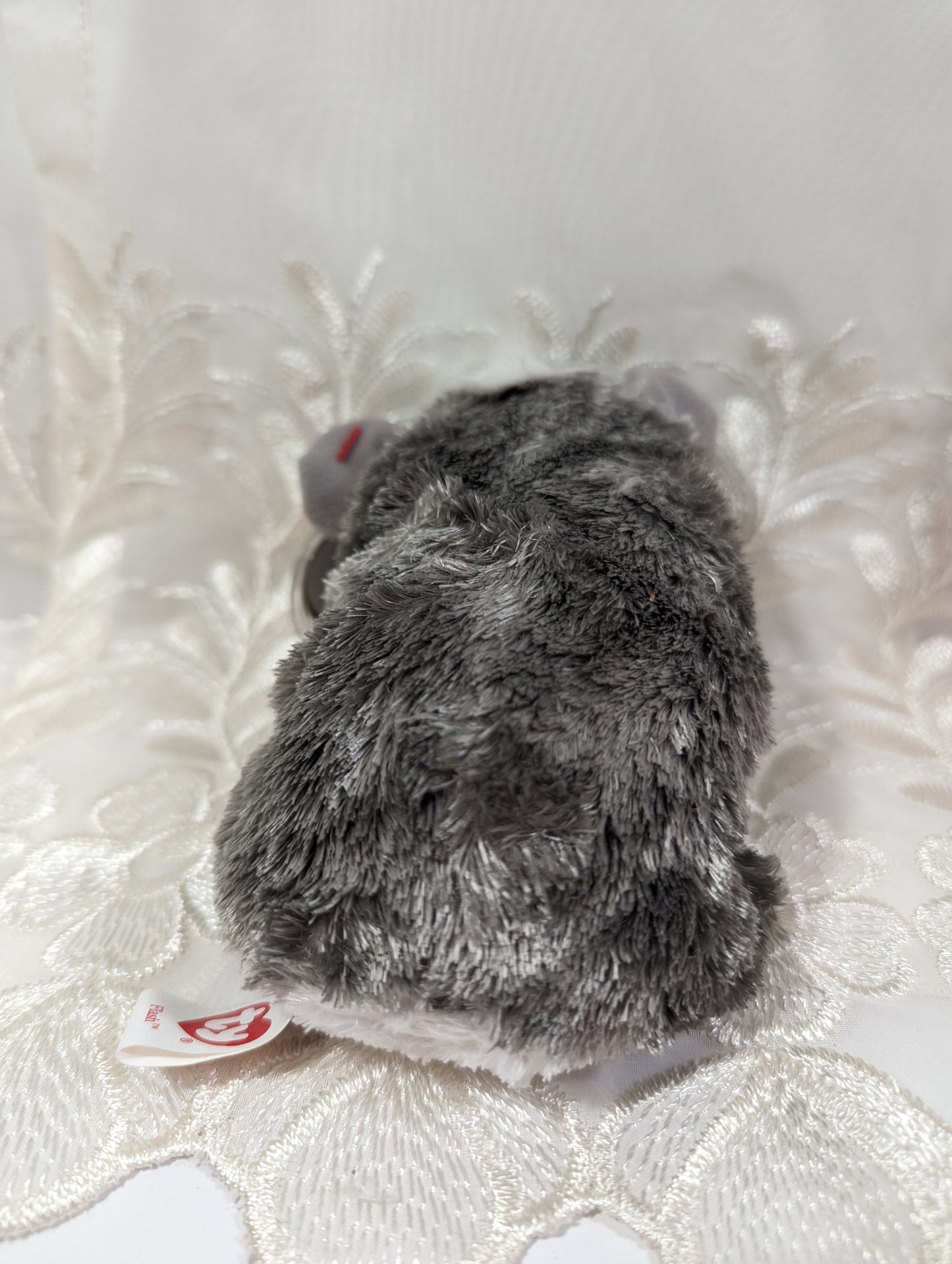 Ty Beanie Baby - Flash the Grey Guinea Pig *Rare* (6 in) - Vintage Beanies Canada