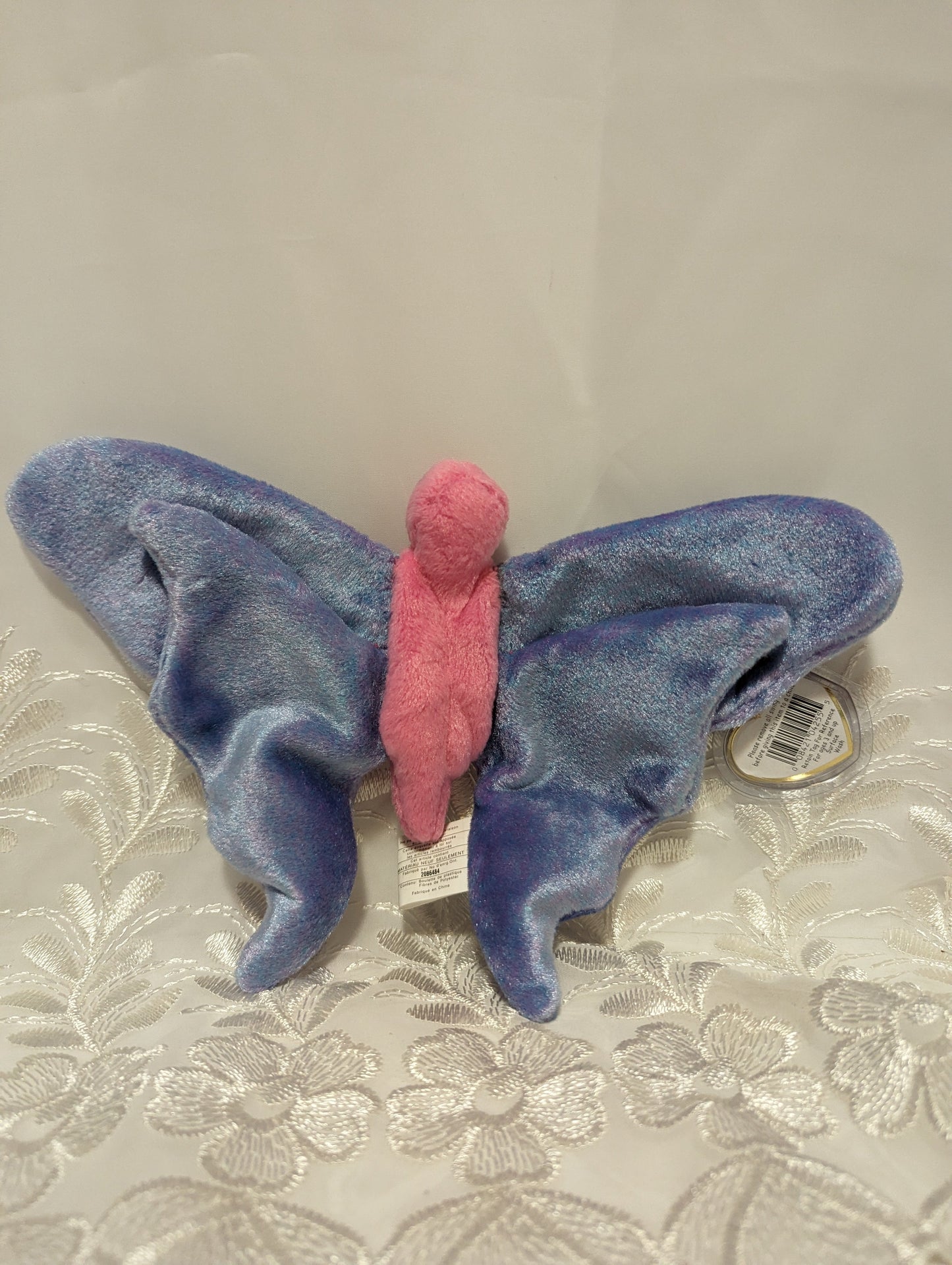 Ty Beanie Baby - Flitter The Butterfly (7in) - Vintage Beanies Canada