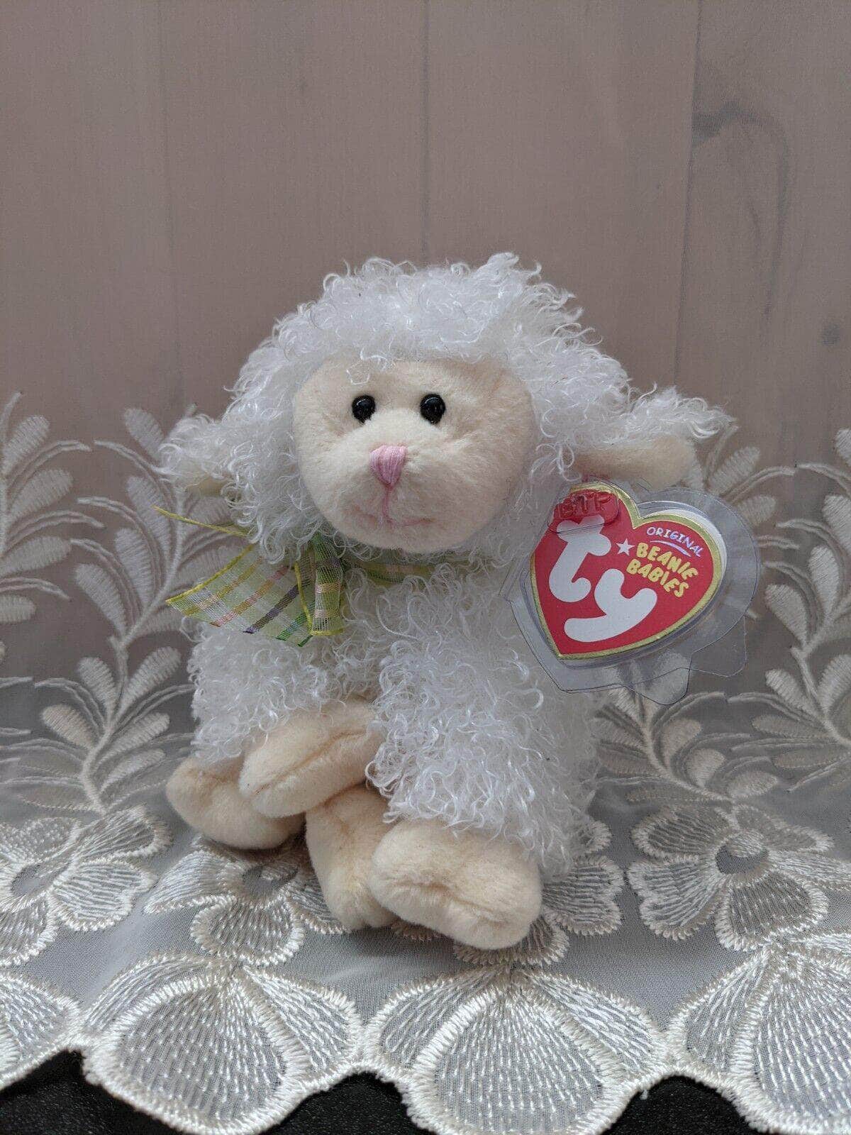Ty Beanie Baby - Floxy The Sheep (6in) - Vintage Beanies Canada