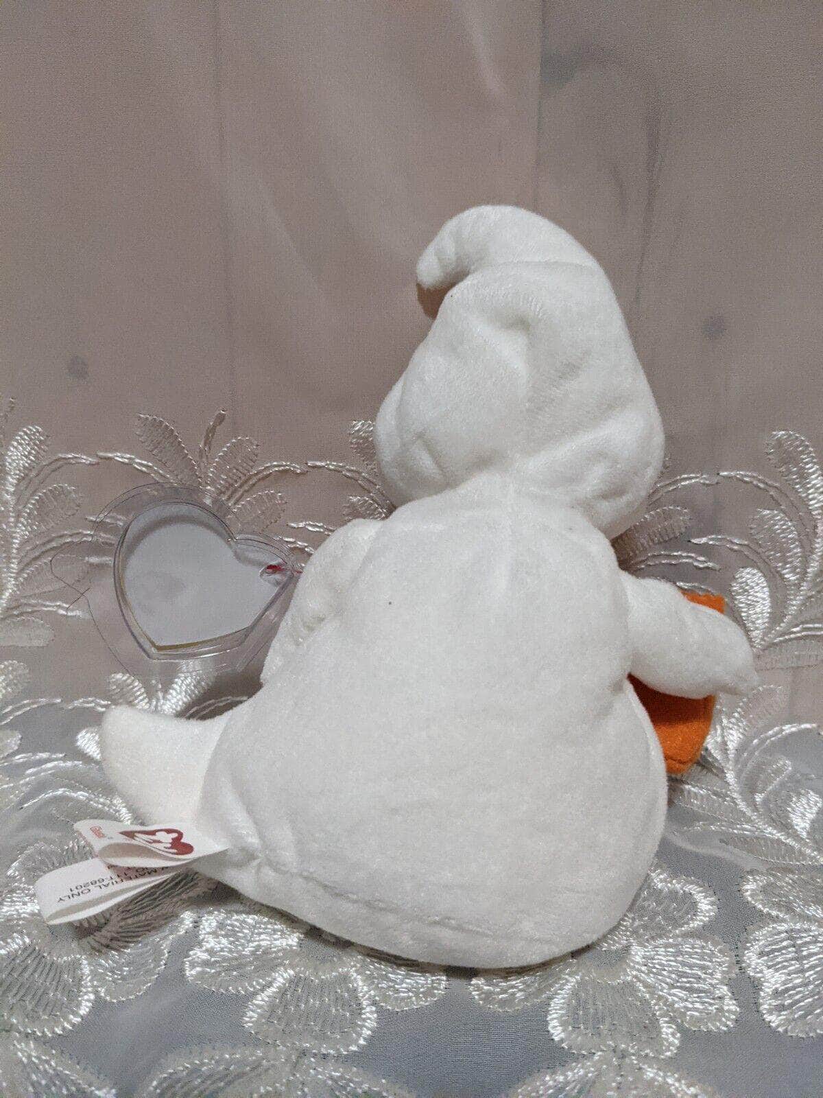 Ty Beanie Baby - Ghostio The Halloween Ghost (7in) - Vintage Beanies Canada