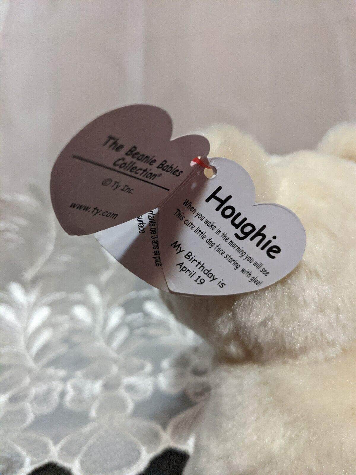 Ty Beanie Baby - Houghie The Pug Dog - Near Mint (6In) - Vintage Beanies Canada