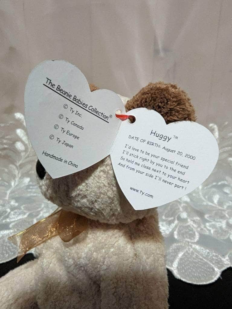 Ty Beanie Baby - Huggy the Bear (8.5in) - Vintage Beanies Canada