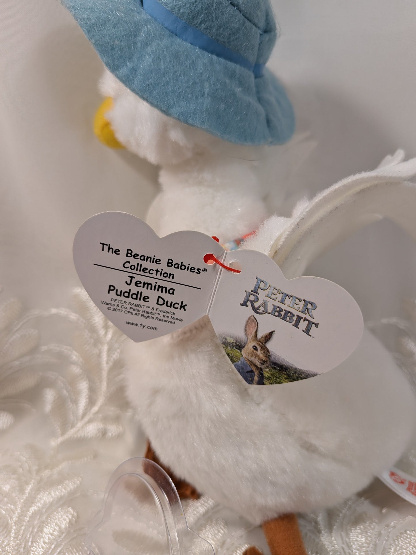 Ty Beanie Baby - Jemma Puddle Duck from the Peter Rabbit Movie (6in) - Vintage Beanies Canada