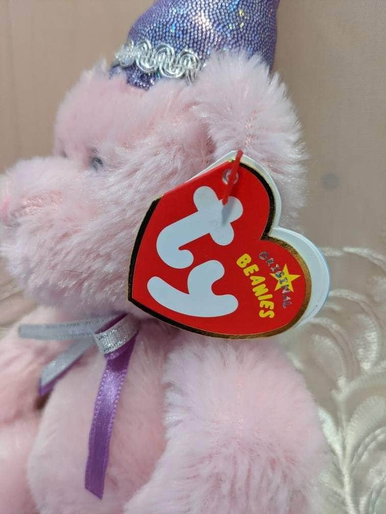 TY Beanie Baby - MARY the Princess Bear (Vedes Germany Exclusive) Very Rare (10.5in) - Vintage Beanies Canada