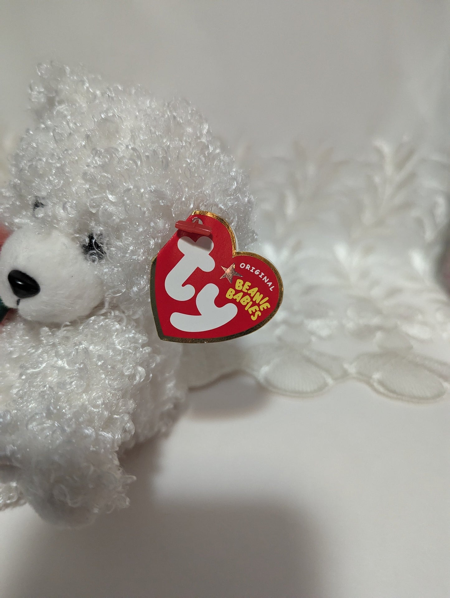 Ty Beanie Baby - Merrybelle The Bear (6in) - Vintage Beanies Canada