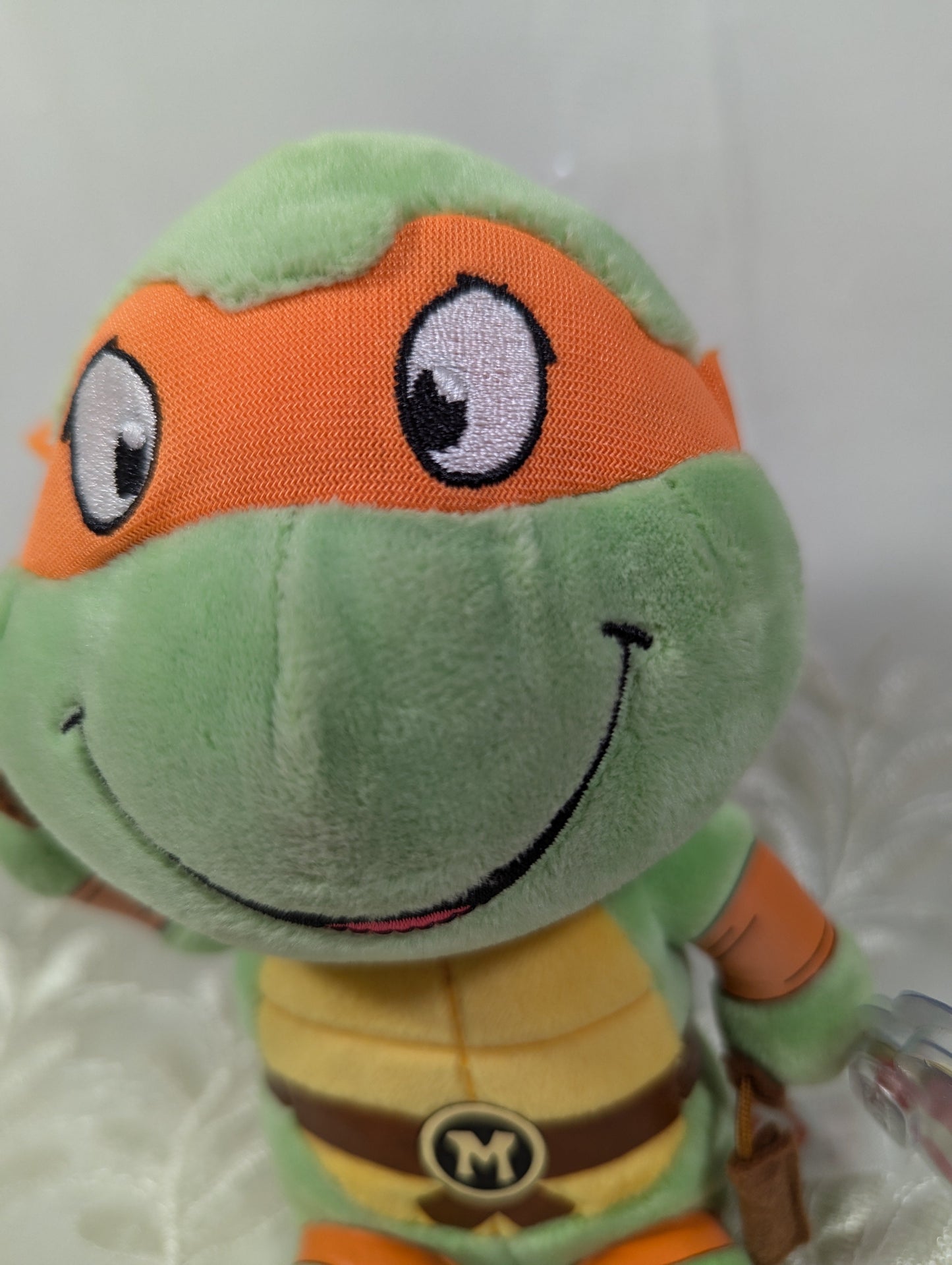 Ty Beanie Baby - Michelangelo The Teenage Mutant Ninja Turtles (6 in) Faded Tag - Vintage Beanies Canada