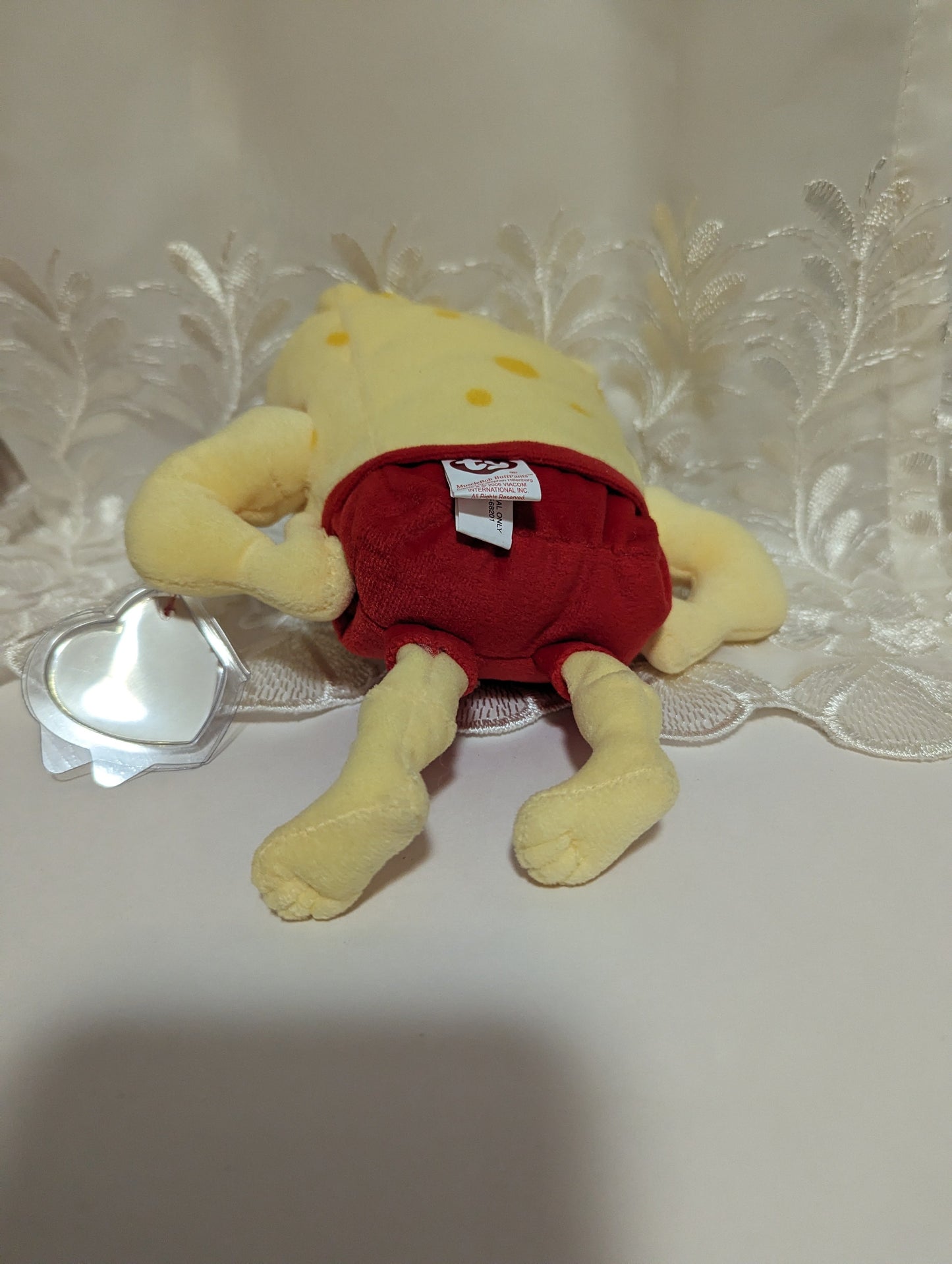 Ty Beanie Baby - Musclebob Buffpants SpongeBob (6in) Near Mint - Vintage Beanies Canada