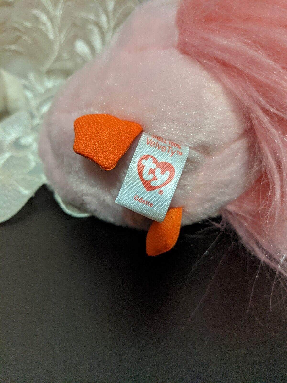 Ty Beanie Baby - Odette The Pink Swan (6in) Near Mint - Vintage Beanies Canada