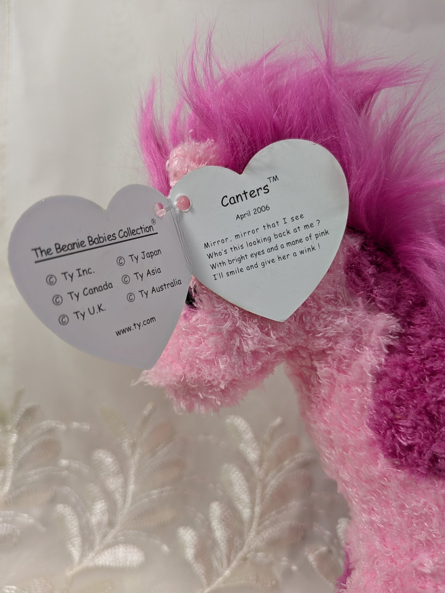 Ty Beanie Baby Of The Month - Canters The Horse (7in) - Vintage Beanies Canada