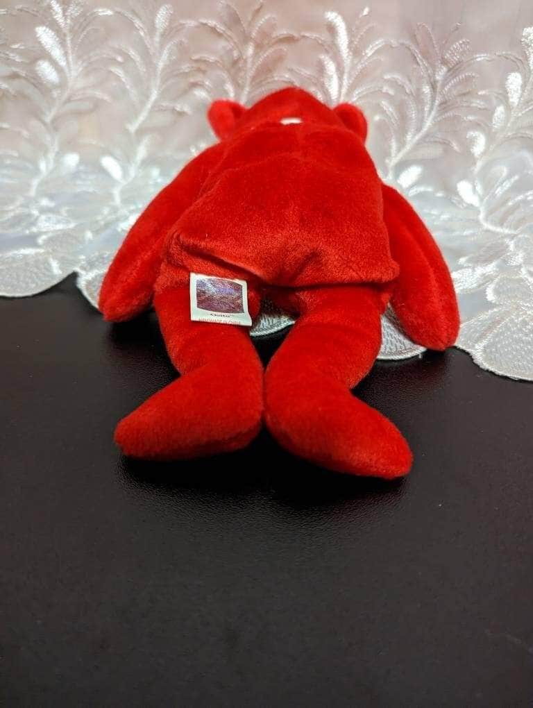 Ty Beanie Baby - Osito the Red Mexico Bear with Mexican flag (8.5in) - Vintage Beanies Canada