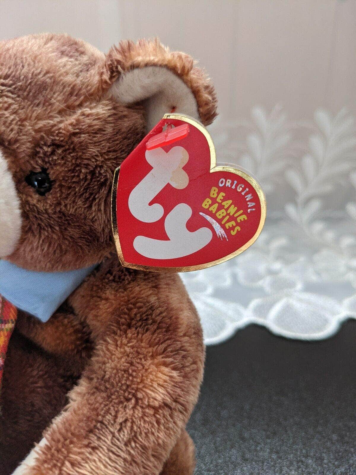 Ty Beanie Baby - Pappa 2004 The Father's Day Bear (6in) Near Mint - Vintage Beanies Canada