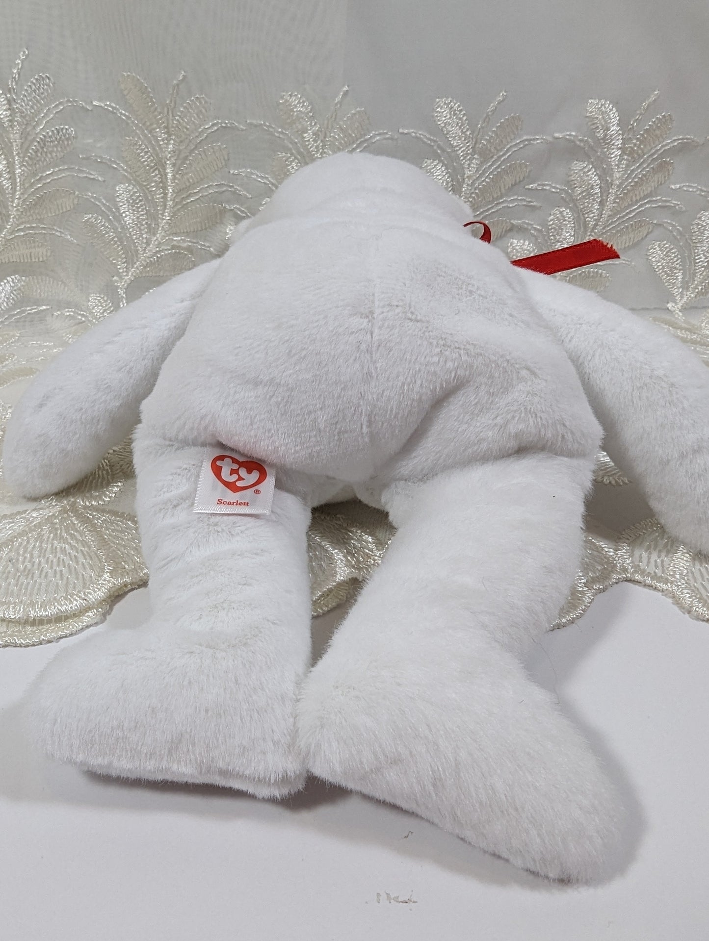Ty Beanie Baby - Scarlett The Bear (8in) - Vintage Beanies Canada