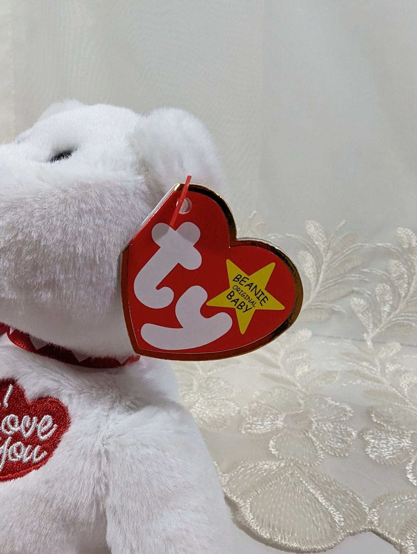 Ty Beanie Baby - Scarlett The Bear (8in) - Vintage Beanies Canada