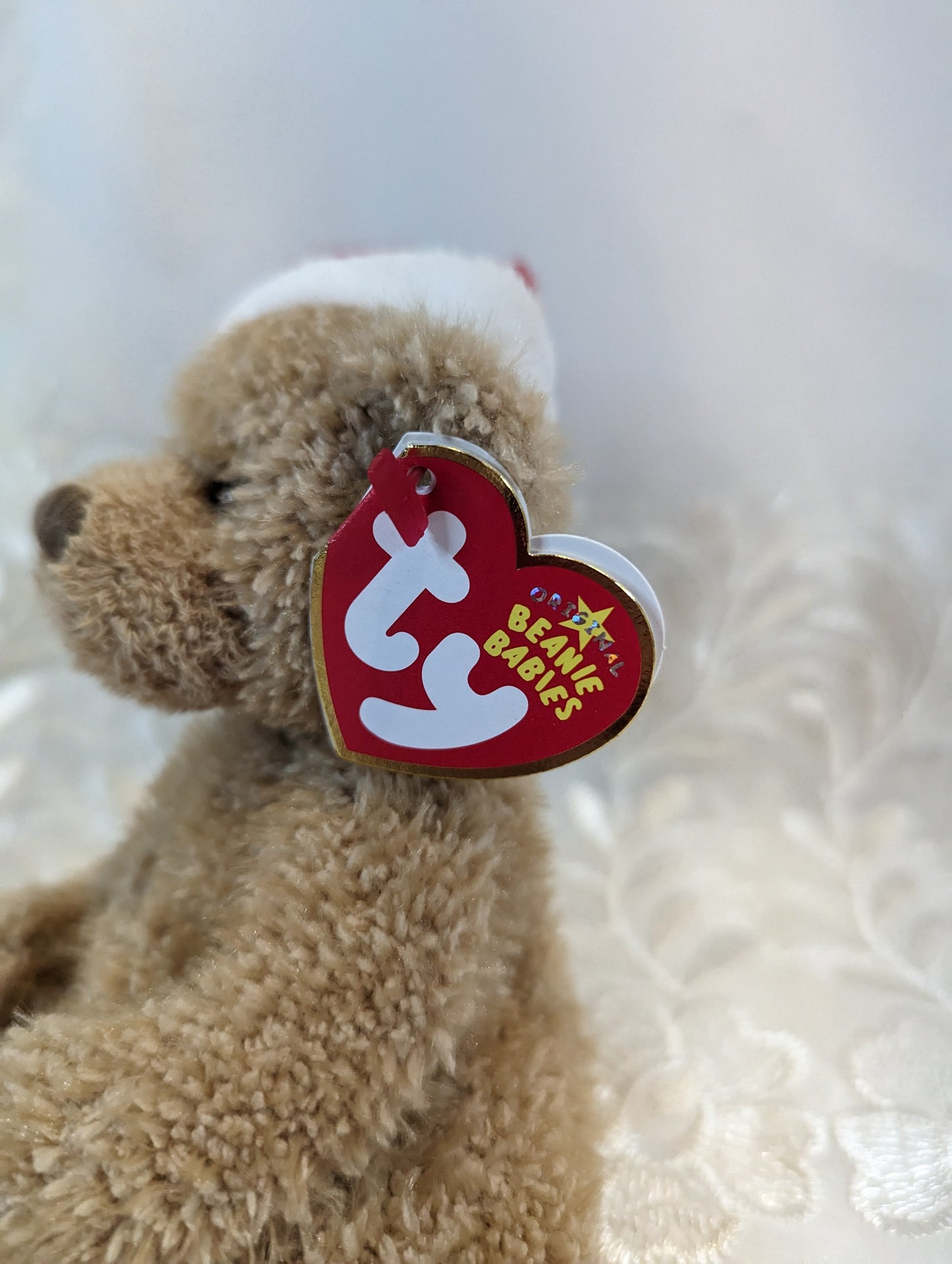 Ty Beanie Baby - Skis The Bear (8in) - Vintage Beanies Canada