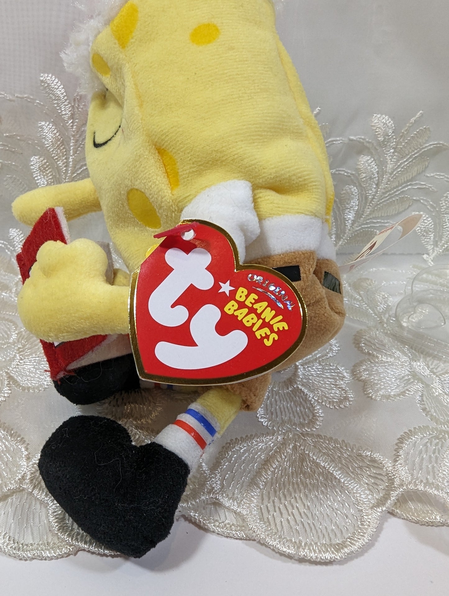 Ty Beanie Baby - SpongeBob Jinglebells the caroling SpongeBob (8.5in) - Vintage Beanies Canada