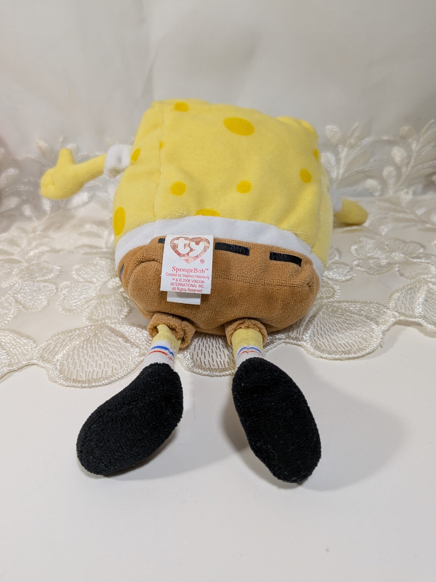 Ty Beanie Baby - SpongeBob SquarePants (8.5in) No tag - Vintage Beanies Canada