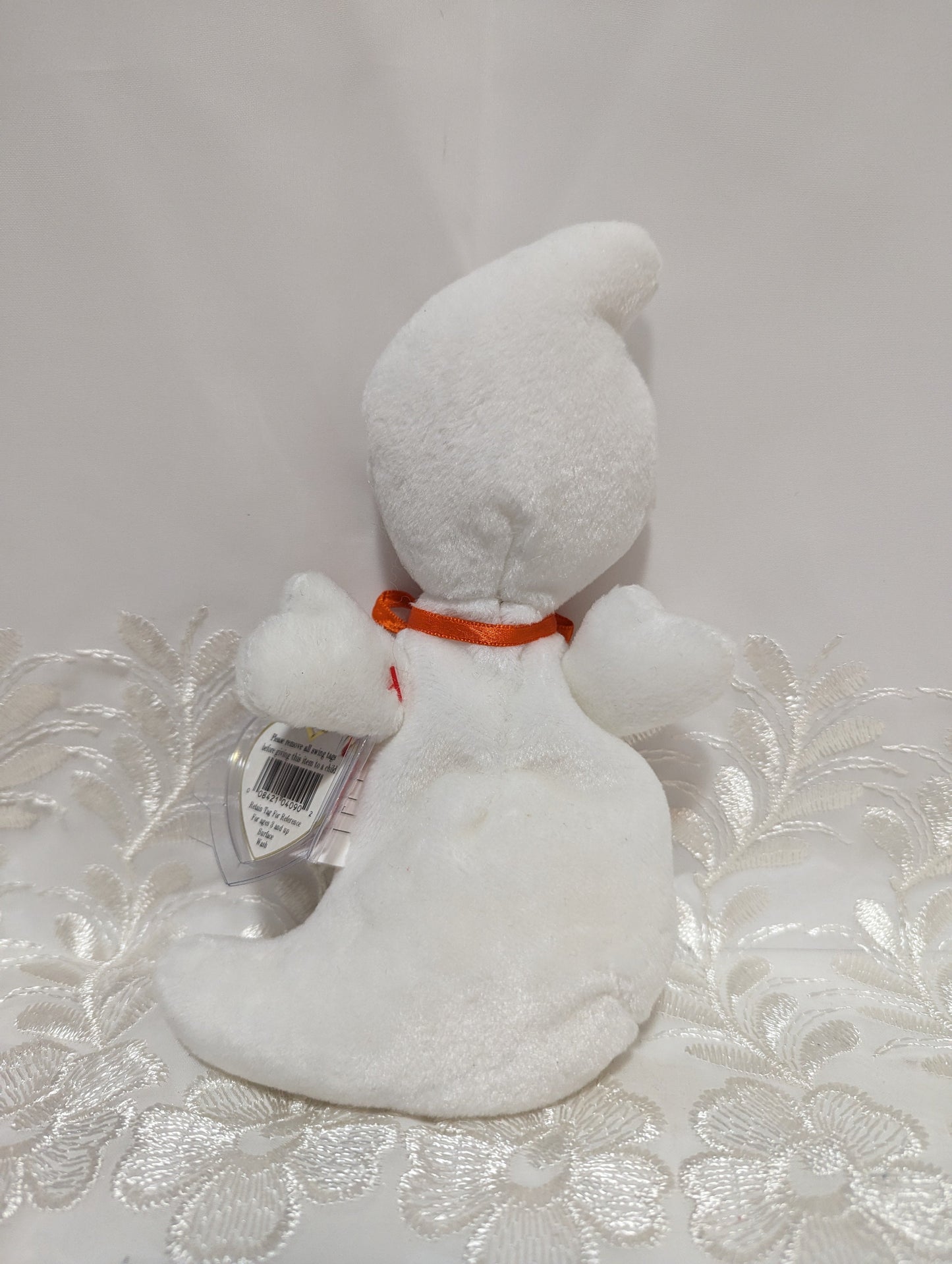Ty Beanie Baby - Spooky The Ghost (8in) - Vintage Beanies Canada