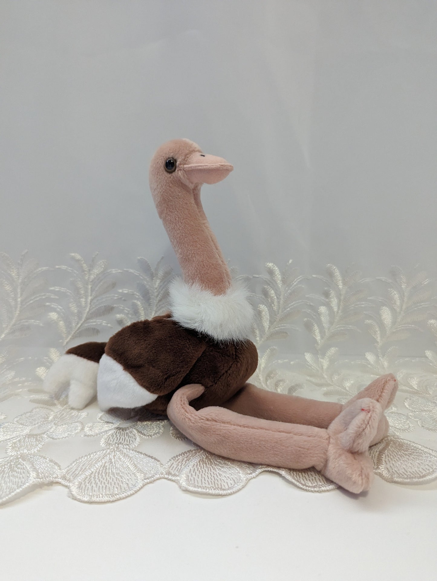 TY Beanie Baby - Stretch the Ostrich (6.5in) - Vintage Beanies Canada