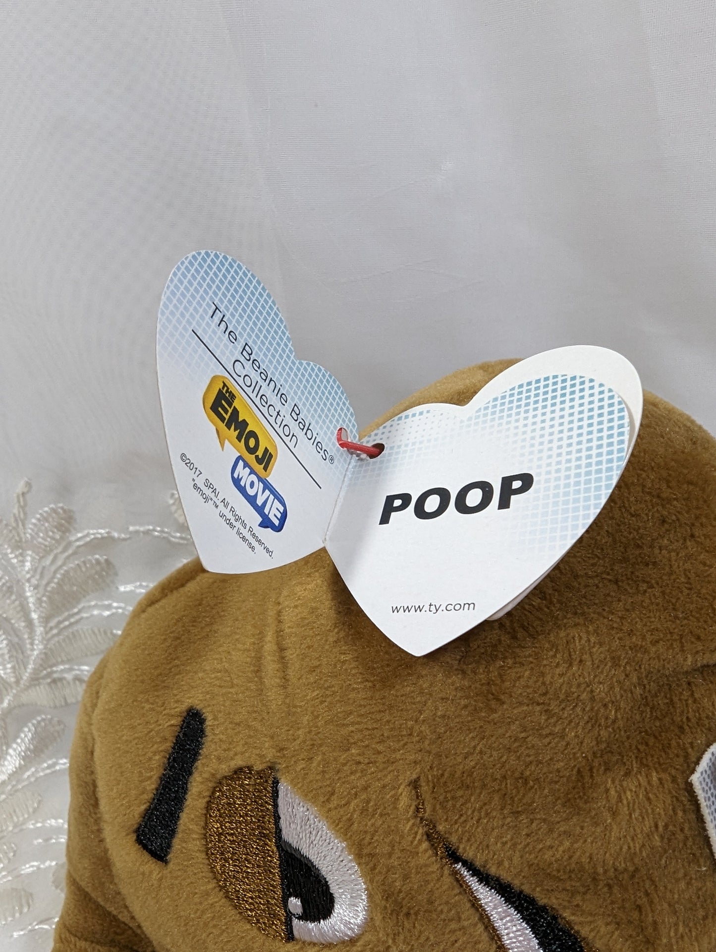 Ty Beanie Baby - The Poop Emoji From The Emoji Movie (7in) - Vintage Beanies Canada