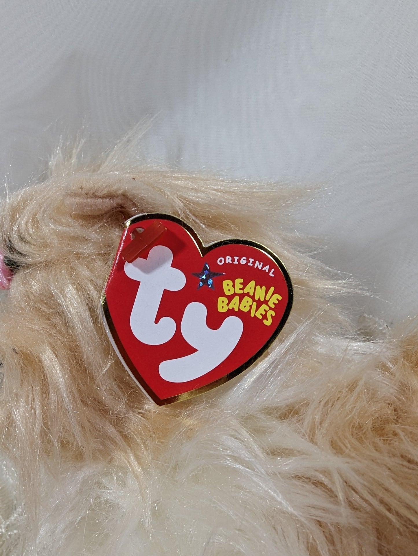 Ty Beanie Baby - Tibby The Shih Tzu Dog (6 in) - Vintage Beanies Canada
