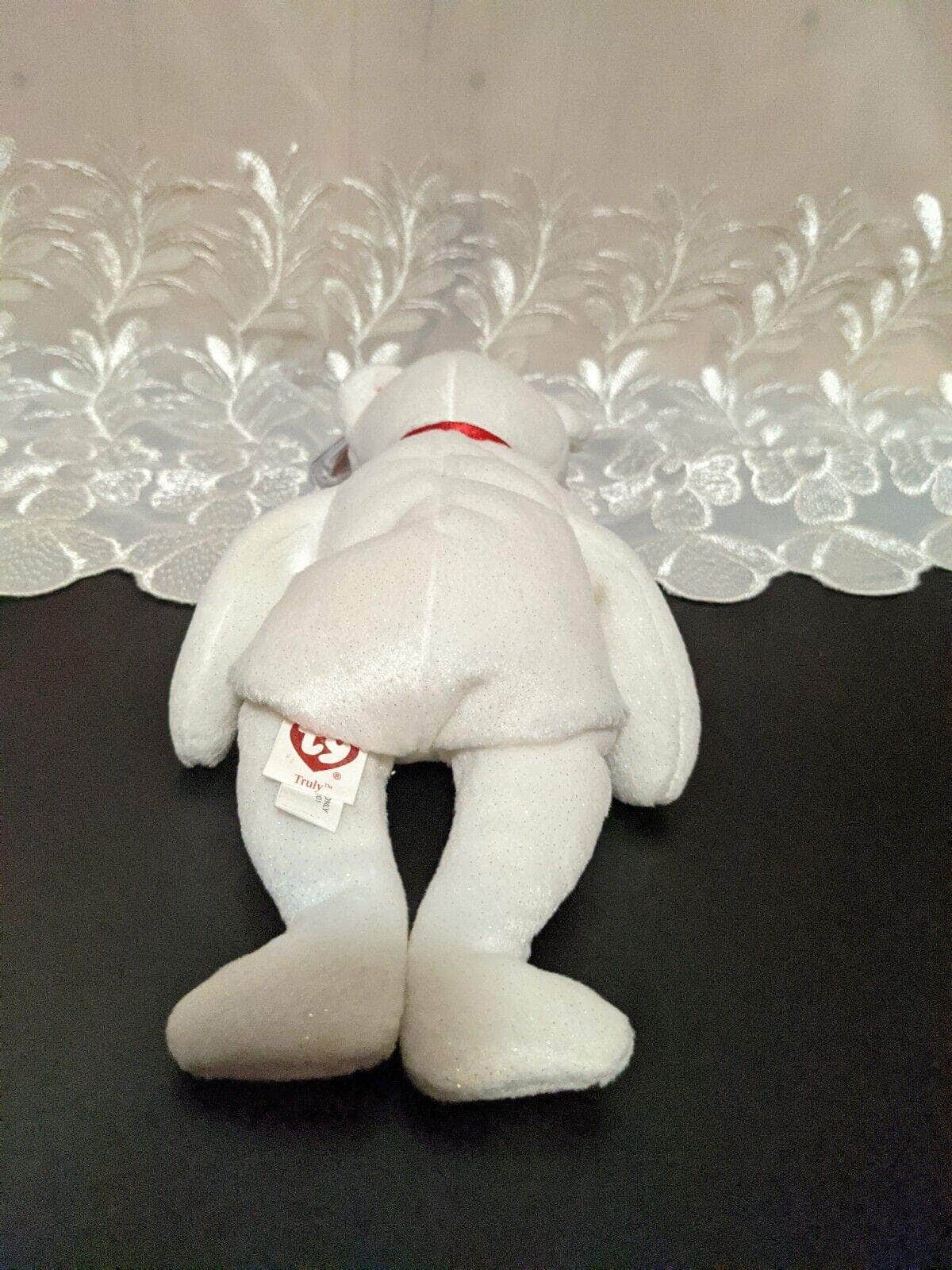 Ty Beanie Baby - Truly The Bear (9in) - Vintage Beanies Canada