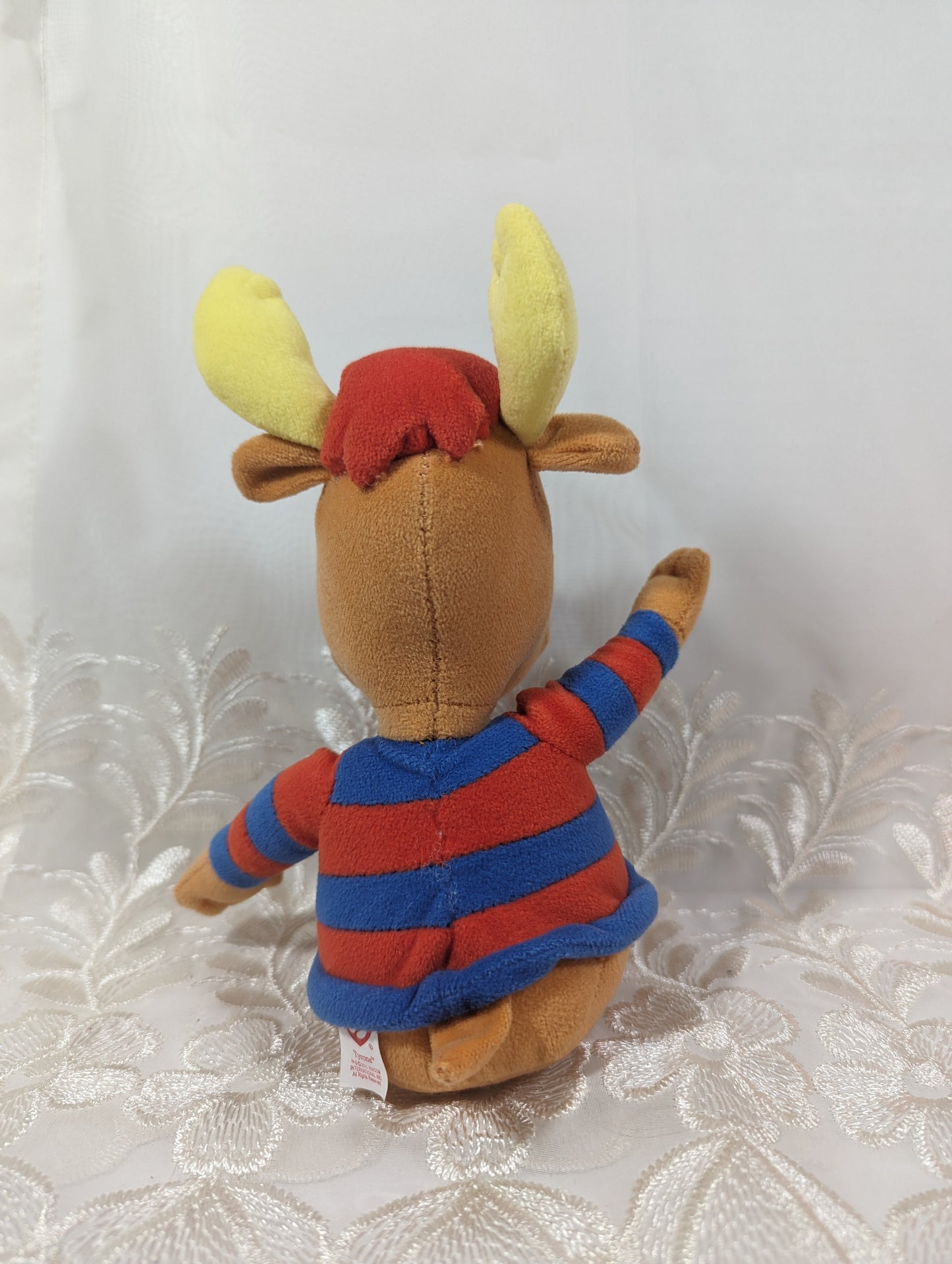 Ty Beanie Baby - Tyrone the moose from the Backyardigans (8in) No Tag - Vintage Beanies Canada