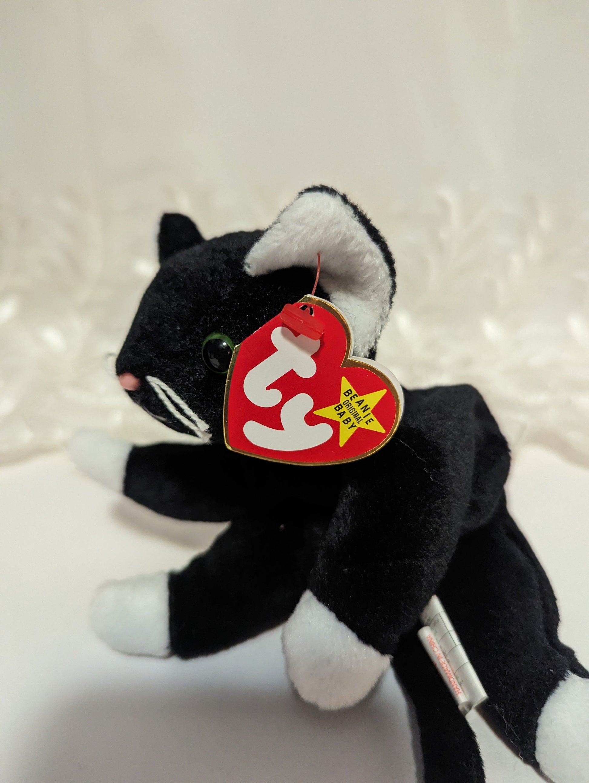 Ty Beanie Baby - Zip The Black Cat (8in) - Vintage Beanies Canada