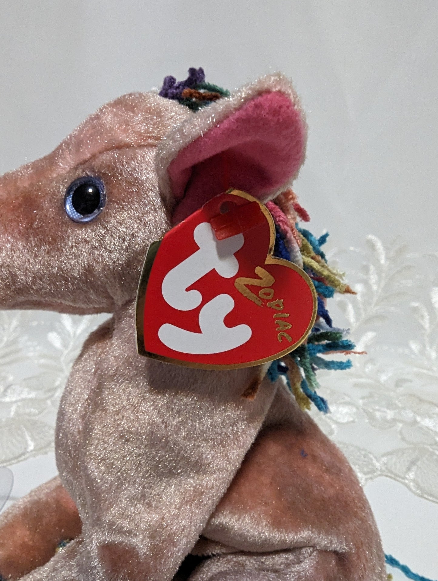 Ty Beanie Baby - Zodiac Horse (6in) - Vintage Beanies Canada