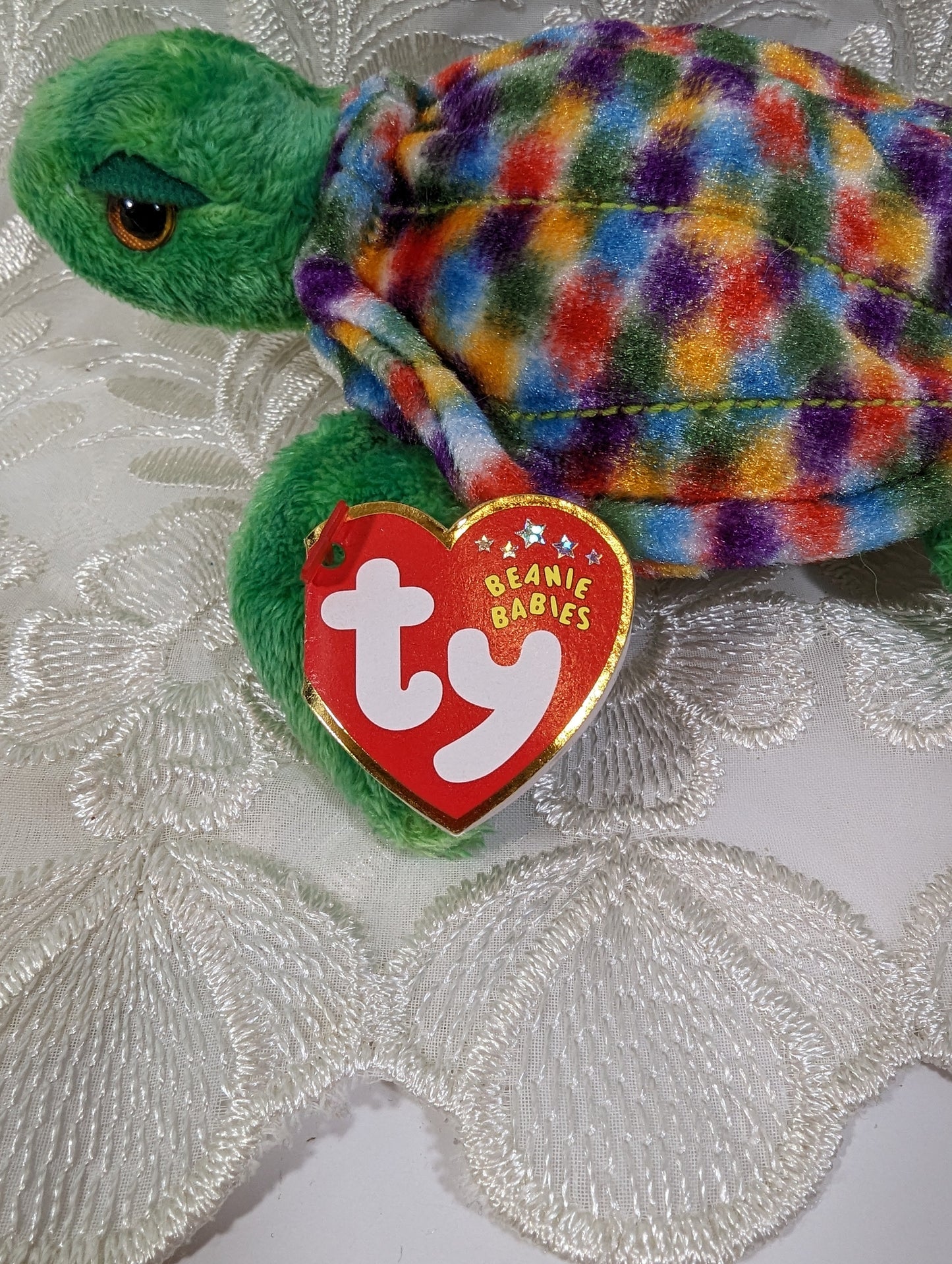 Ty Beanie Baby - Zoom The Sea Turtle (6in) - Vintage Beanies Canada
