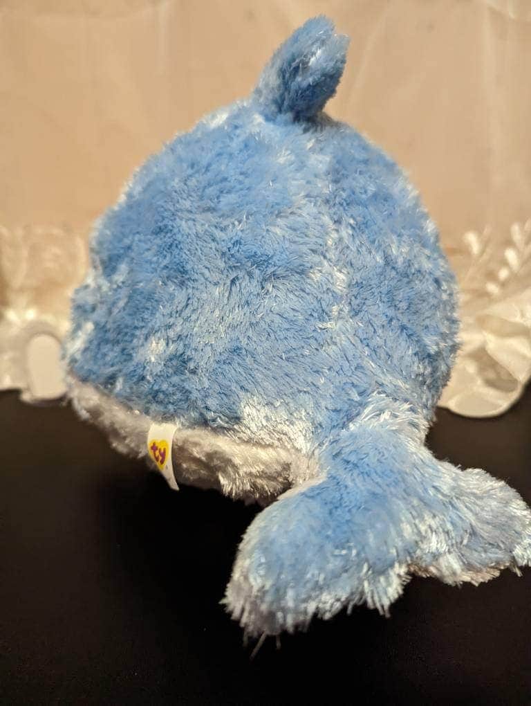 Ty Beanie Ballz - Laguna The Dolphin (9in) Medium Version - Vintage Beanies Canada