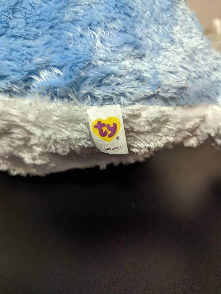 Ty Beanie Ballz - Laguna The Dolphin (9in) Medium Version - Vintage Beanies Canada